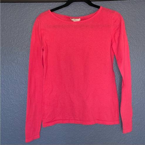 Krass&co G.H & Boss  Top women’s size small deep coral long sleeve shirt casual