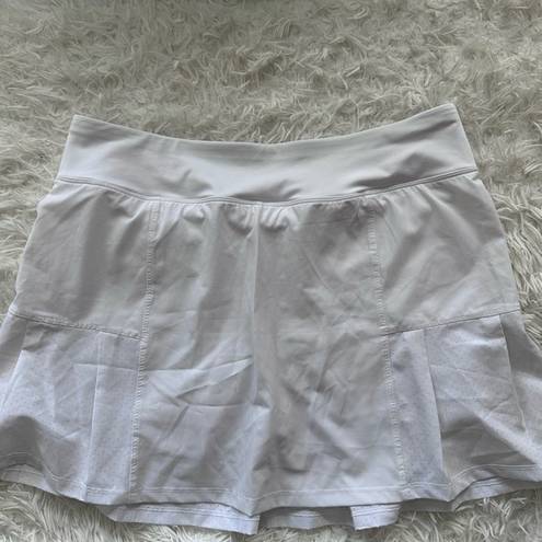 Kyodan White tennis skirt