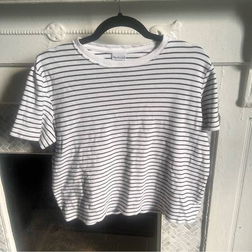 Westbound  Essentials Black and White Striped Tshirt