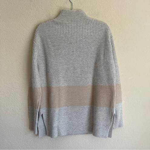 Tuckernuck  Broadway Stripe Heather Sweater Gray Tan