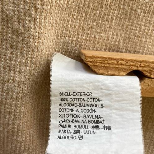 Desigual  Antast Artsy Pullover Shawl Collar Sand Cotton Women’s XL Boho