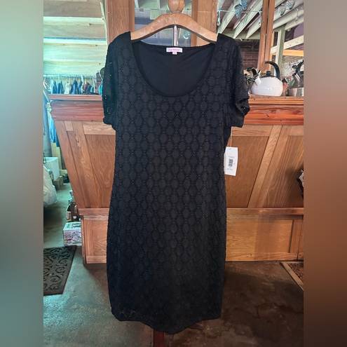 Isaac Mizrahi Vintage  Black Dress XL NWT