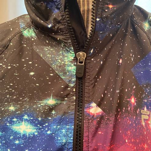 FILA Colorful light weight Galaxy Windbreaker size lg