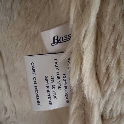 Krass&co G.H. Bass &  Faux Suede Fur Hooded Coat Size M