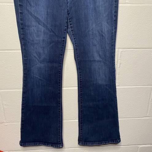 Banana Republic  High Rise Wide Leg Jeans Women Sz 31/12P  InSeam 30 Stretch