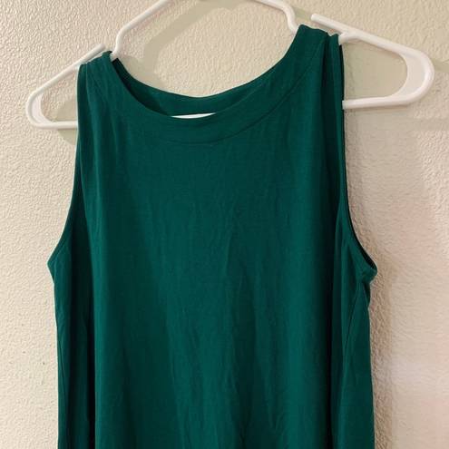 J.Jill  Womens Emerald Green Tunic Tank Top Size S