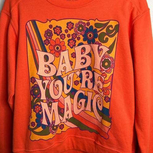 Life Clothing Co. Baby Your Magic Groovy Hippie Sweatshirt Crewneck