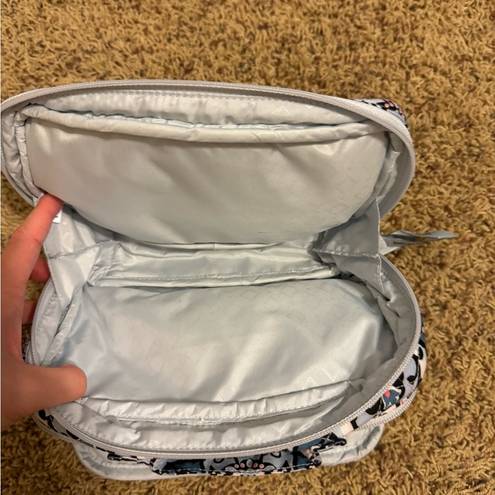 Vera Bradley  double sided makeup bag