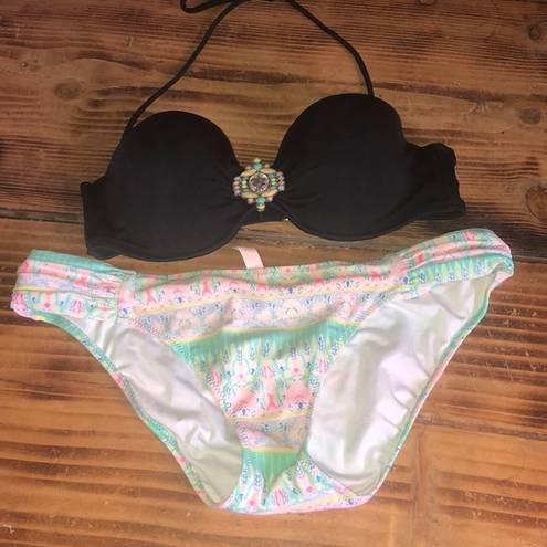 Victoria's Secret Victoria’s Secret bikini set vs bikini bundle size medium/34B bling swimsuit​​