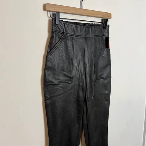 Spanx NWT - Faux Leather Jogger Pants Black