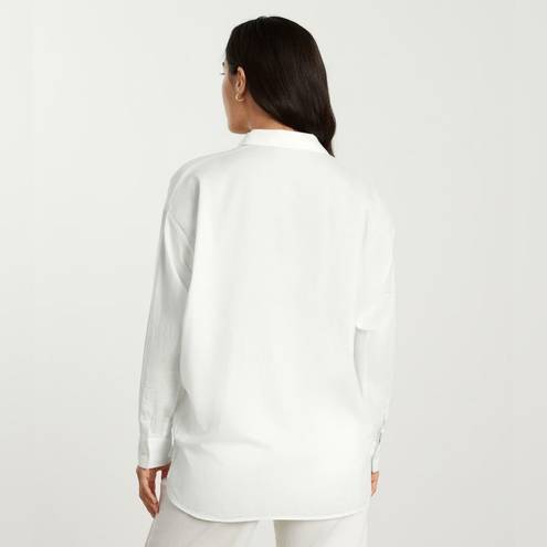 Everlane  The Oversized Silky Cotton Shirt