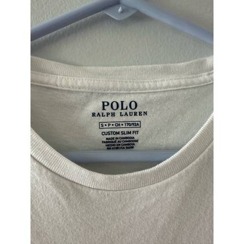 Polo  Ralph Lauren Tee Short Sleeve T-shirt White Small