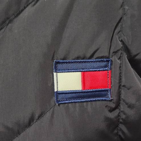 Tommy Hilfiger  Y2k black puffer vest size medium