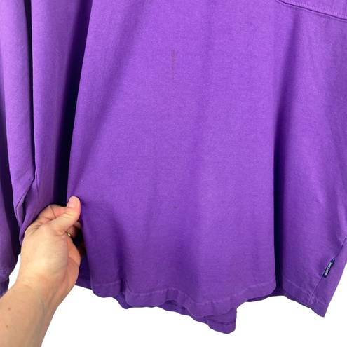 Spirit Jersey  RARE Friends Purple OH MY GAWD Spellout Long Sleeve Tshirt Small