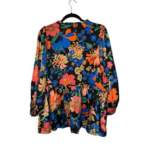 Umgee  Spring Into Fall Floral Boho Top Size XL