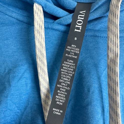 Vuori  Halo Essential Hoodie in Baltic Blue- S