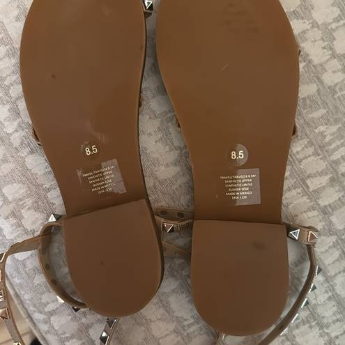 Steve Madden  Studded Sandal - Travel Tan Size 8.5