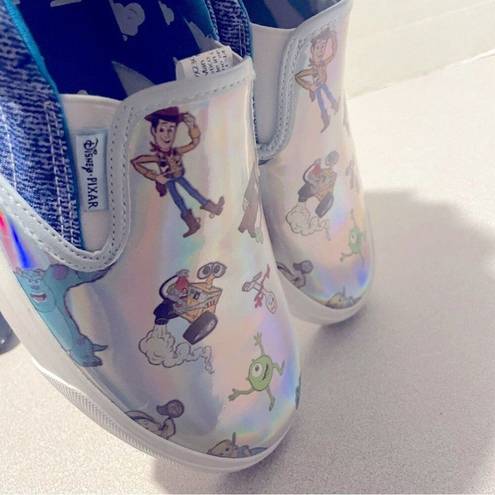 Disney Pixar Slip On Sneakers Size 6 Toy Story Wall-E Up The Incredible shoes