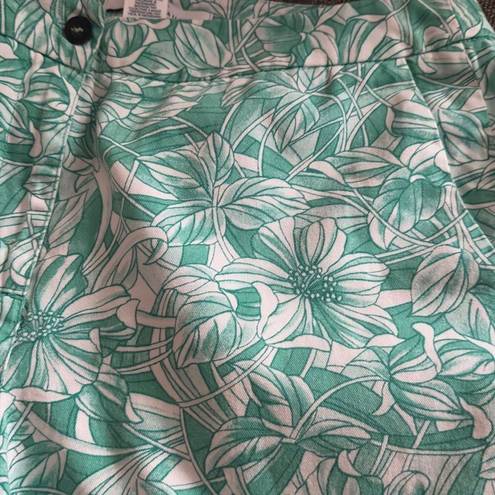 Bermuda St.  Aumont  Green Shorts Size 10