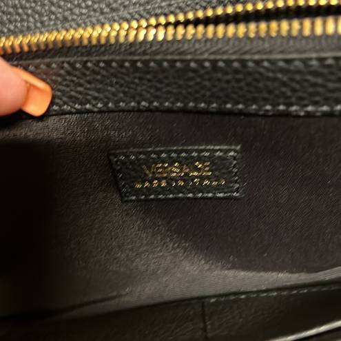 Versace  Black and Gold Medusa Continental Wallet​