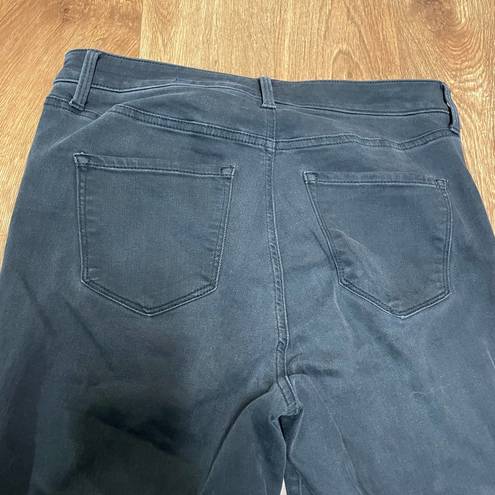 Talbots  Flawless High-Rise Jegging Ankle Jeans Gray Womens 10P Petite Denim