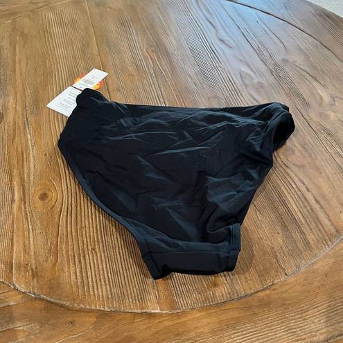 L.L.Bean  Size 10 Black Swim Bikini Bottoms