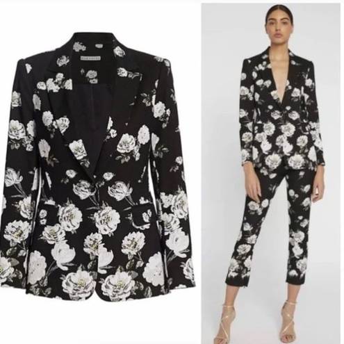 Alice + Olivia  Macey Floral Blazer Spring Shower