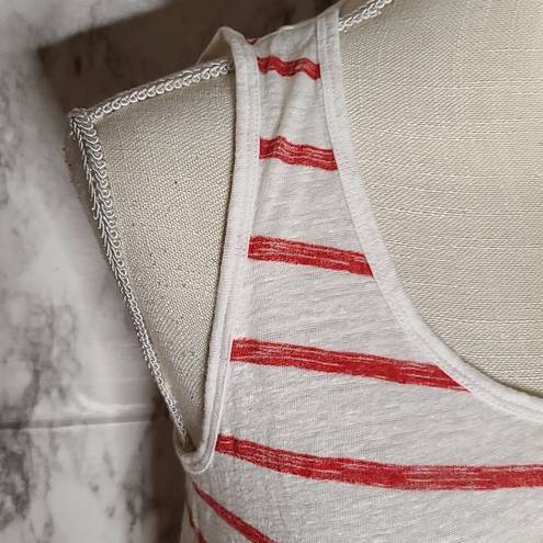 Tommy Bahama  linen striped tank size medium