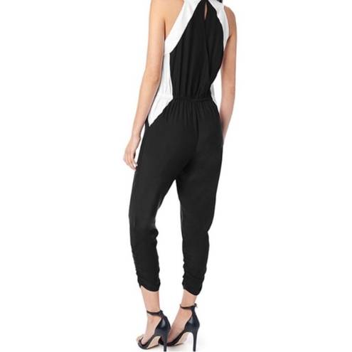 Parker NWT  Kaysha Cropped Silk Jumpsuit size Small