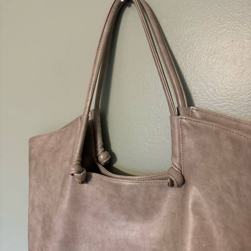 Anthropologie  Stone Knot Shoulder Tote w/ Pouch Insert