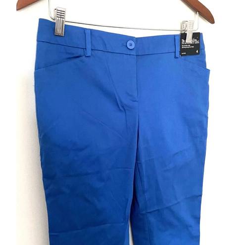 Krass&co NWT NY& Blue Straight Leg Crop Pants Sz 4