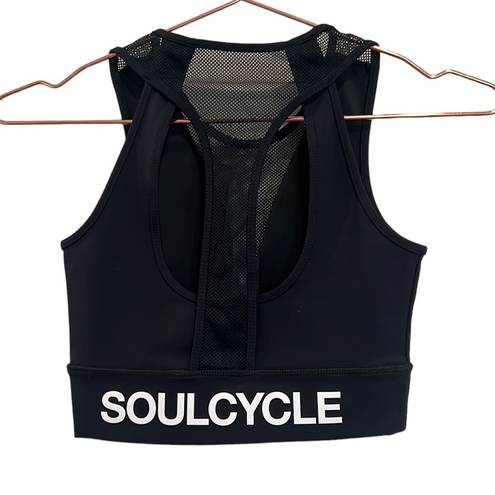 Soul Cycle black sports bra.  Size Extra Small