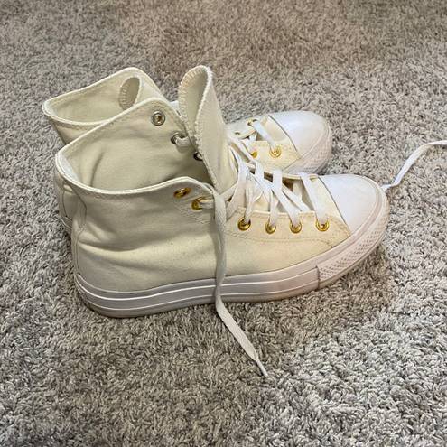 Converse Off White Custom Platform