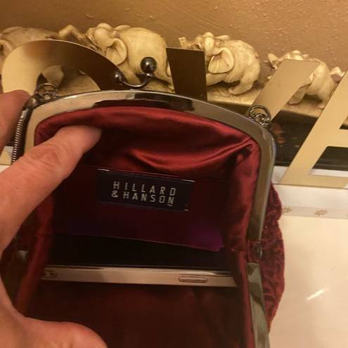 Hillard & Hanson Vintage  VELVET PURSE