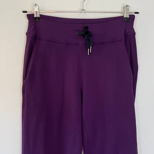 Lululemon Ready To Rulu Stretch Knit Jogger Sweatpants Darkest Magenta Purple