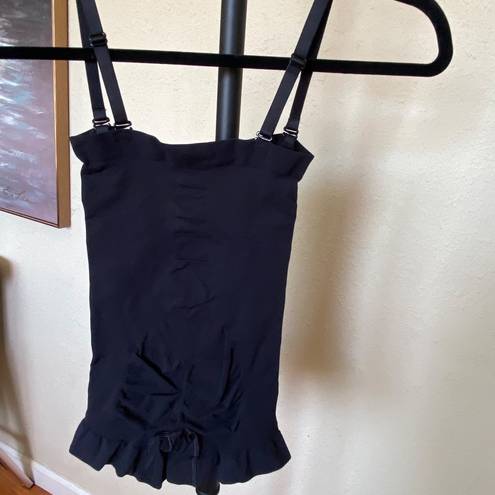 SKIMS NEW  Seamless Sculpt Strapless Shortie Bodysuit Onyx Size L