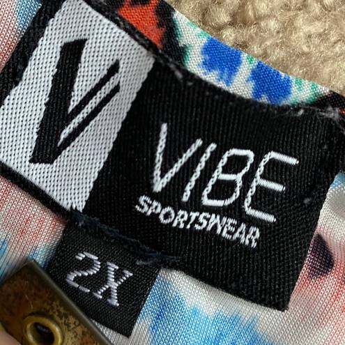 Vibe Sportwear Aztec  Tank Top 2X