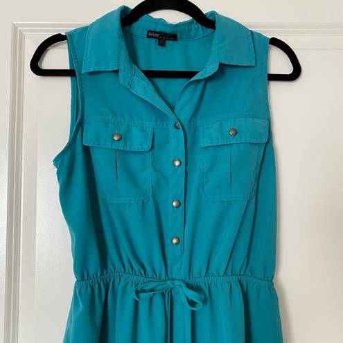 Bebop  Be You Be Fee Turquoise Dress Size Medium