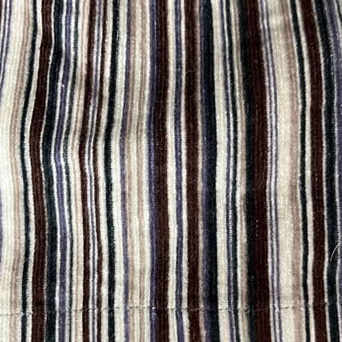 American Eagle  Women’s Brown Stripped Mini Skirt Size XS