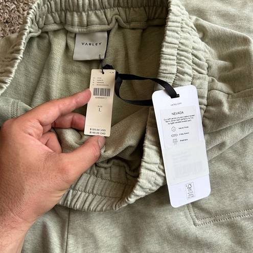 Varley  Nevada NWT Desert Sage Marl Green Jogger Pants Size Large