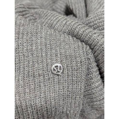 Lululemon  Cozy Calling Turtleneck Sweater Grey Gray Long Sleeve Pullover Top