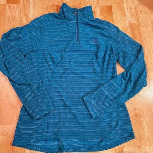 The North Face  Polartec Blue Thermal Quarter Zip Pullover Women’s Small