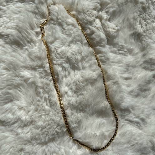 Jenny Bird  14K gold dipped 20” biggie gold chain necklace