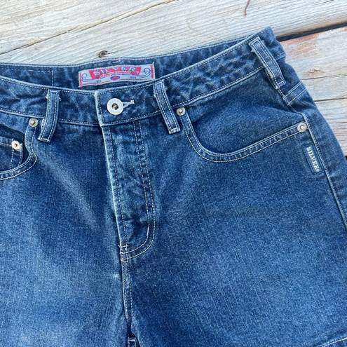 Silver Jeans SILVER Dark Wash Y2K Denim Shorts Size 29