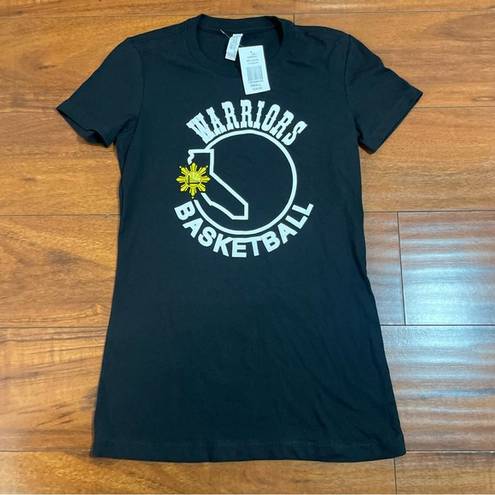 Nba NEW GOLDEN STATE WARRIORS BLACK T-SHIRT SZ SMALL S