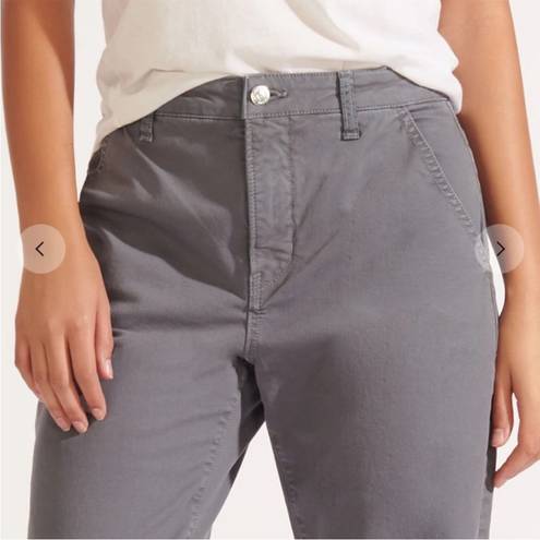 Veronica Beard  Ayla Chino High Rise grey jeans pants slate