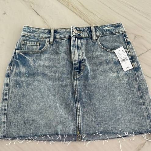 PacSun  Jean Mini Skirt Size 26 NWT