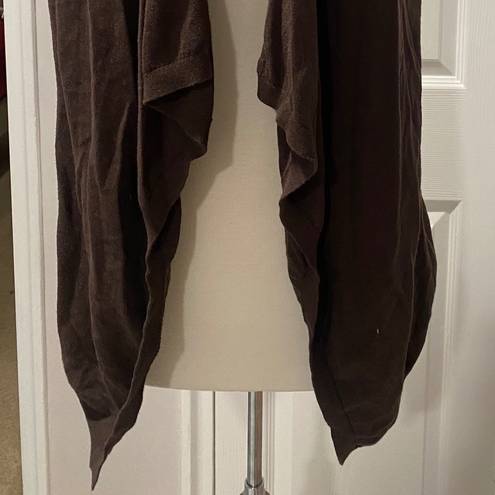 Michael Kors  Short Sleeve Cardigan PS Brown