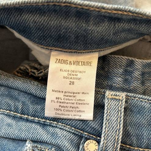 Zadig & Voltaire  Elias Destroy Denim