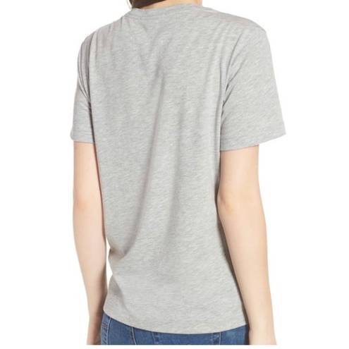 Rebecca Minkoff Tee Heather Gray Size: XSCrew Neck